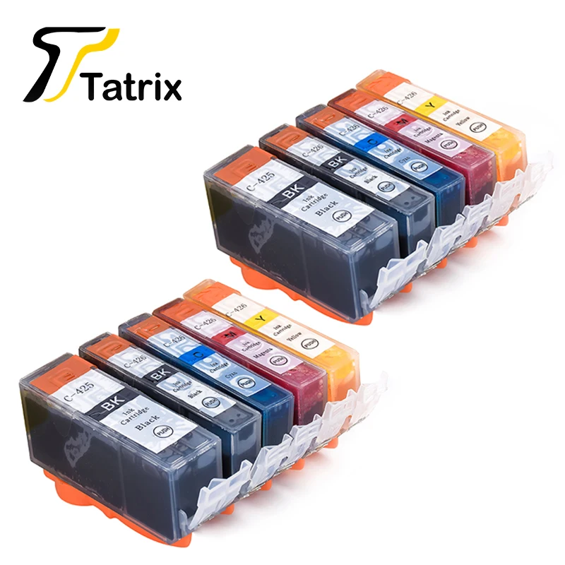 Чернильный картридж для Canon 425 426 PGI425 CLI426 10 шт. принтеров PIXMA IP4840/IP4940/IX6540/MG5140/5240/5340|ink