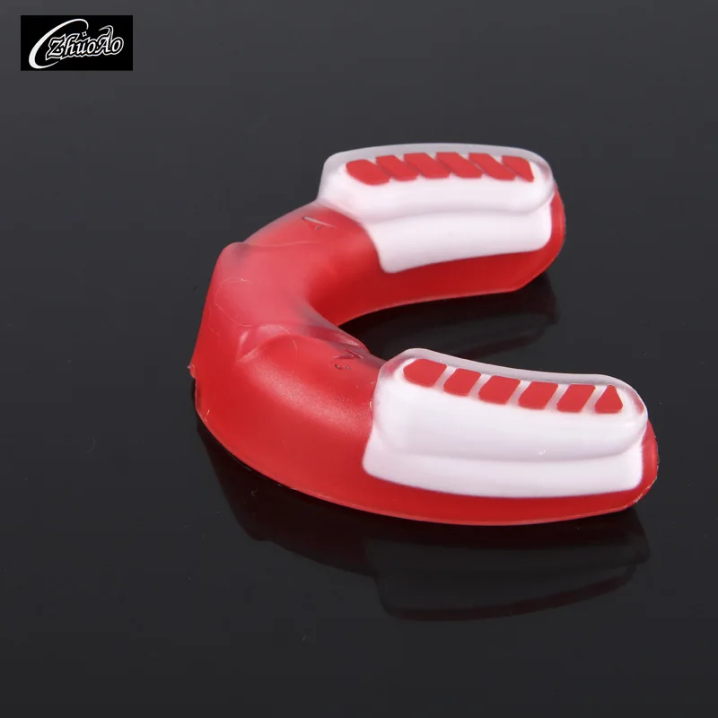 Rubber Sports Rugby Karate Basketball Football Boxing Muay Thai MMA Mouth Guard Teeth Protector Guard Battle Mouthpiece 2018 DEO
