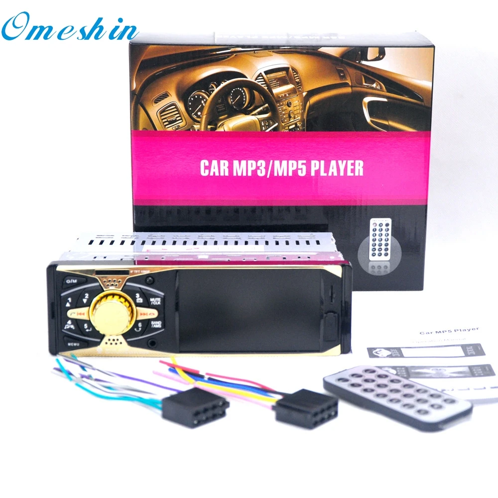 

New Arrival 4"Bluetooth Rear View Camera Car Audio Stereo Auto Video Radio MP5 Player AUX FM at4