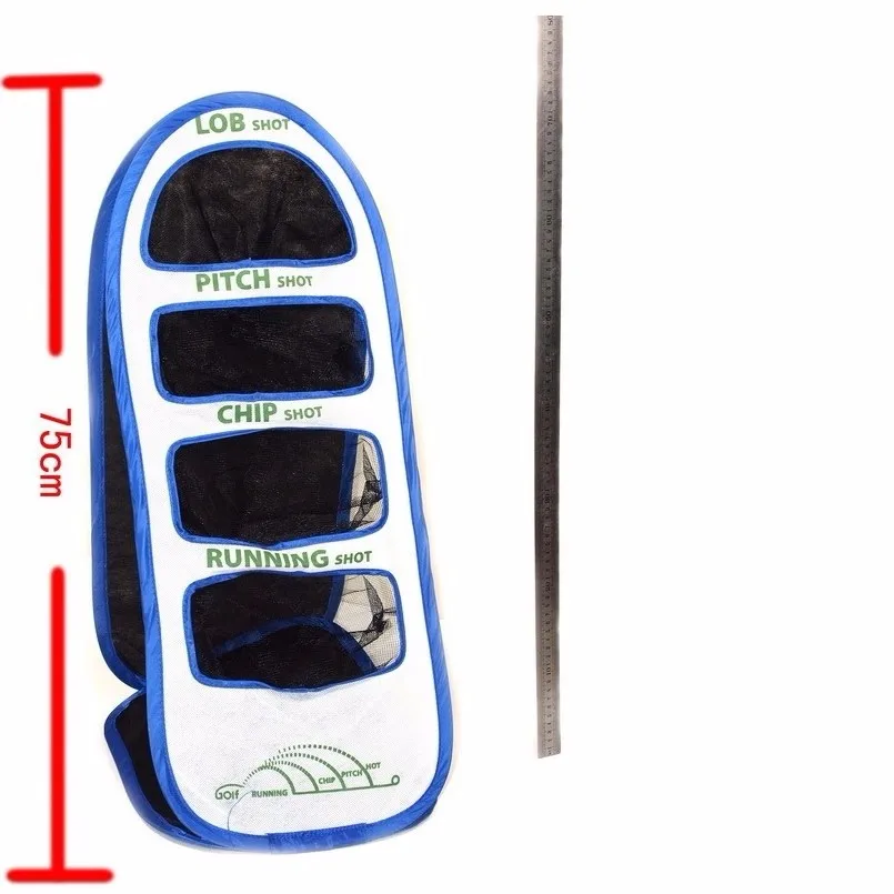 Тренировочная корзина для гольфа для детей, тренировочная сетка, четыре мяча для гольфа, детские товары для гольфа