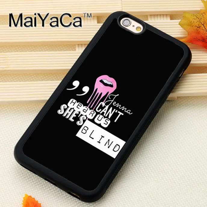 MaiYaCa PRETTY LITTLE LIARS QUOTES PLL TV SERIES Phone Cases For iPhone 6 6s Coque Case Rubber ...