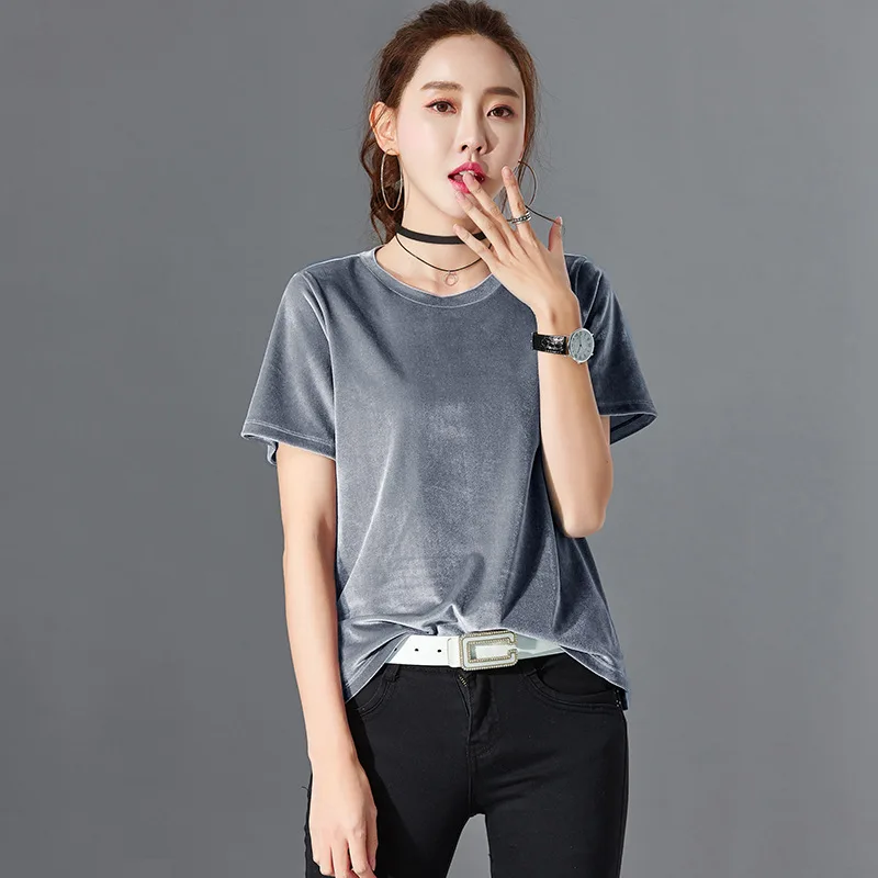 Женская блузка с круглым вырезом BOBOKATEER белая летний топ 2020|chemise femme|womens tops and