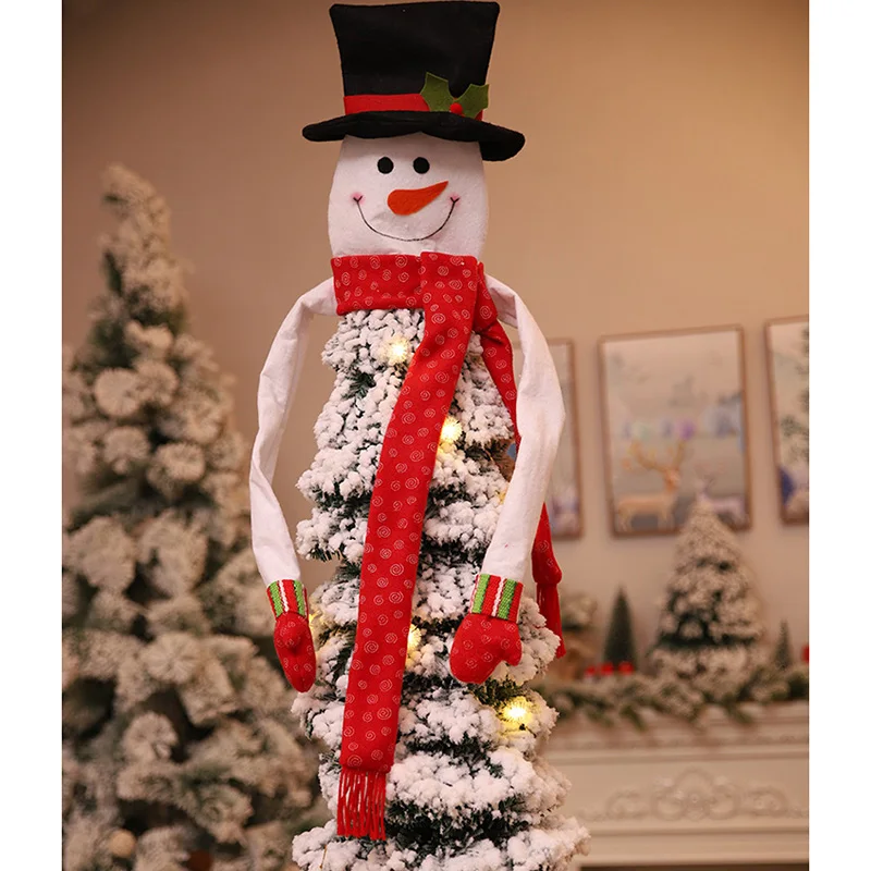 

Snowman Christmas Tree Topper Tree Decorations Xmas Trees Ornament New Year Party Decor MJJ88
