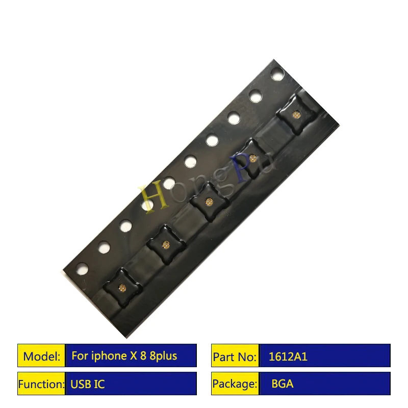 1-50 шт./лот 100% новый U6300 1612A1 для iphone X 8 8plus USB U2 зарядное устройство чип IC | Мобильные