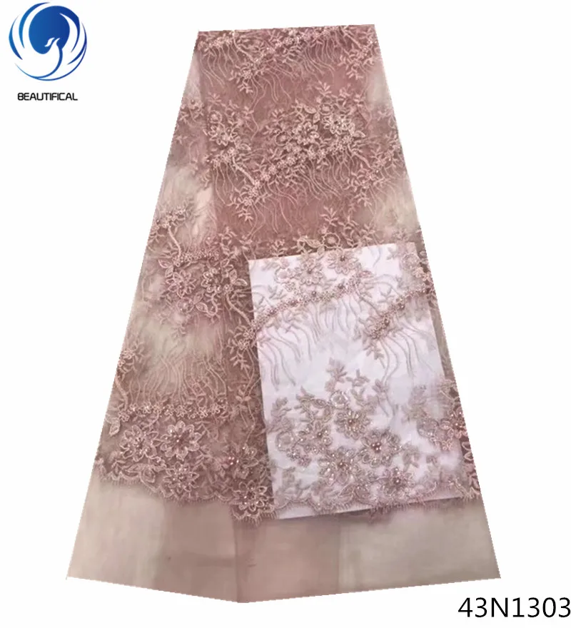 

Beautifical sequin lace dress net lace sequin embroidery fabric mesh lace fabric for men 5 yards/lot new arrival products 43N13