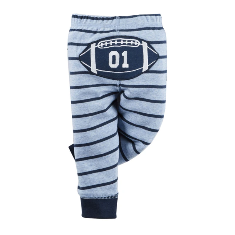 cartoon baby pants soft cotton elastic waistband (10)