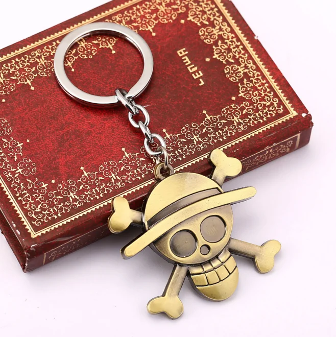 One Piece - Straw Hat Pirates Emblem Necklace Keychain (5cm)