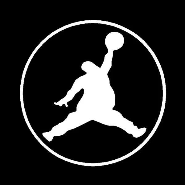 Car Stickers Basketball Fatty Jordan Funny Creative Decals For Fuel