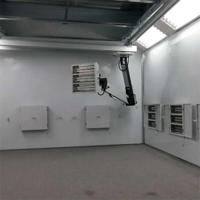 

Rail-mounted Infrared Paint Curing Lamp Infrared Heating System 3D