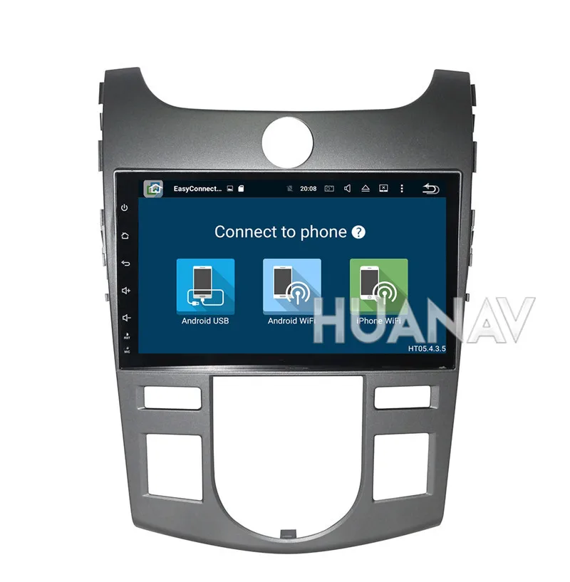 Cheap Car DVD Player GPS navigation For Kia CERATO/FORTE 2008-2012 multimidia headunit 1 DIN radio stereo Android 8.0 4GB+32GB 5