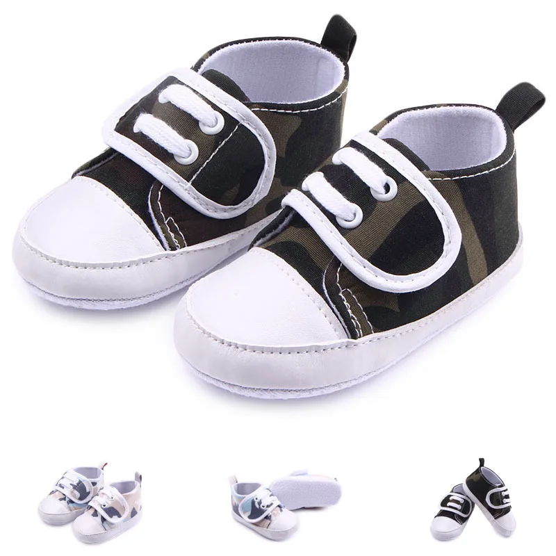 Baby Boys Shoes First Walkers Soft Soled Infant Prewalker Kids Pram