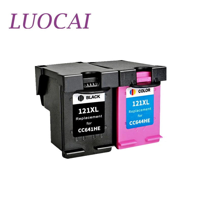 Совместимые чернильные картриджи LuoCai для принтера HP 121 photosmart c4683 C4783 Deskjet D2563 D1663 D2663