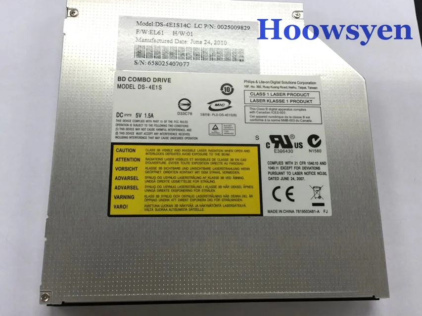 Blu ray Optical font b Drive b font DS 4E1S BD ROM Combo Player 8X DVD