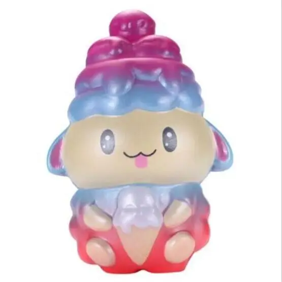 Jumbo милые овцы Squishy красочные Yolanda стресс медленный рост Squishies Kawii детские Овцы