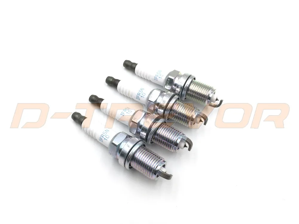 4 pcs/lot LR005253 IFR5N 10 Iridium Spark Plugs For Land Rover 2005 ...