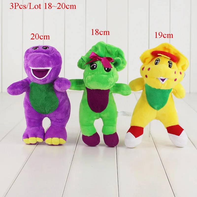 Film Mignon Barney /& Friends Jouets En Peluche Violet Dinosaure Jouet Doux Animaux En Peluche Poup/ées Pour Enfants Enfants Jouets Cadeaux-30cm