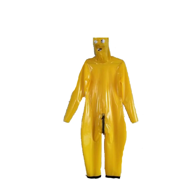 

100% New Latex Rubber Catsuit Catsuit Exercise Bodysuit Size XXS-XXL