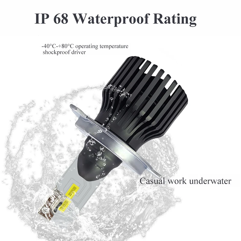 H4 автомобилей головной светильник лампочка H7 светодиодный H11 9005 HB3 9006 HB4 зэс светодиодный корабли H1 H8 H9 H3 стайлинга автомобилей(Подол короче спереди и длиннее сзади) ЛУЧ 6000k светодиодный туман светильник 12v