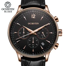 Watches Men Luxury Top Brand OCHSTIN New Fashion Men’s Big Dial Designer Quartz Watch Male Wristwatch relogio masculino relojes