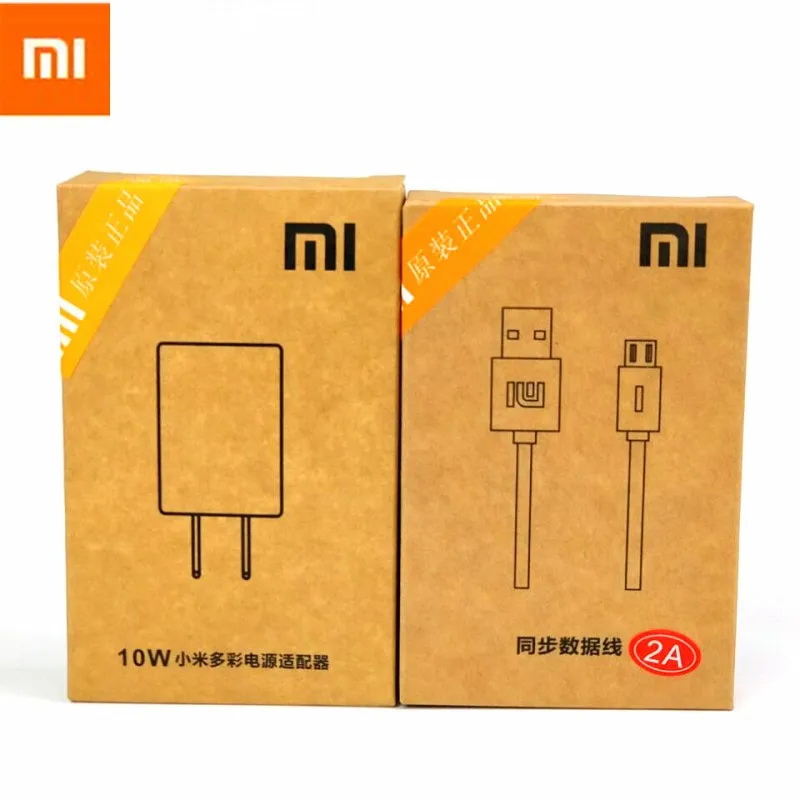 

Original xiaomi mi a2 lite charger For redmi 5 plus 5a 6a note 5 4 6 pro 4x 4a 3 5V/2A Usb Wall power Adapter &Micro usb cable