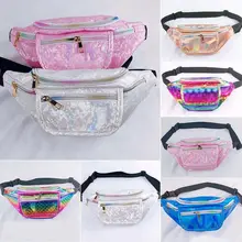 Мужской удобный поясной ремень для альпинизма, пешего туризма, спортивная сумка на пояс, сумка на молнии, модная поясная сумка из лазерной кожи