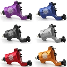 Новейший 6 цветов Бишоп моторно-вращательный для татуировок Татуировка пистолет с RCA соединение татуировки Поставки макияж машина