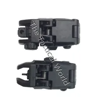 Охотничий Тактический Страйкбол полимерный Gen сзади спереди и сзади складной Охотник зрение Механическая Зрительная труба крепление набор 20 мм рельс