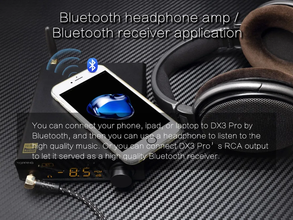 Топпинг DX3PRO USB DAC Bluetooth 5,0 AK4493* 2 XMOS XU208 DSD512 APTX-HD наушников выход AMP OPA1612