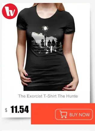 Футболка Exorcist «охотники» сверхъестественная футболка без текста большая забавная женская футболка хлопковая Летняя женская футболка с