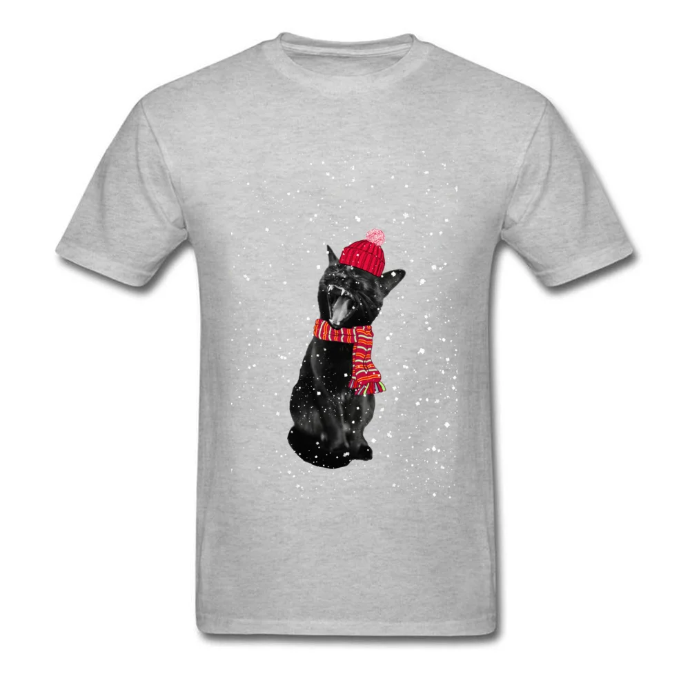 Christmas Mood 2018 New Short Sleeve Funny Top T-shirts 100% Cotton O-Neck Boy Tops Shirt 3D Printed Tops Shirts April FOOL DAY Christmas Mood grey