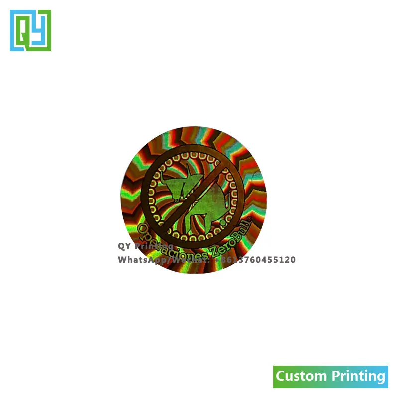 Рисунок 2 - голографические 3d-наклейки