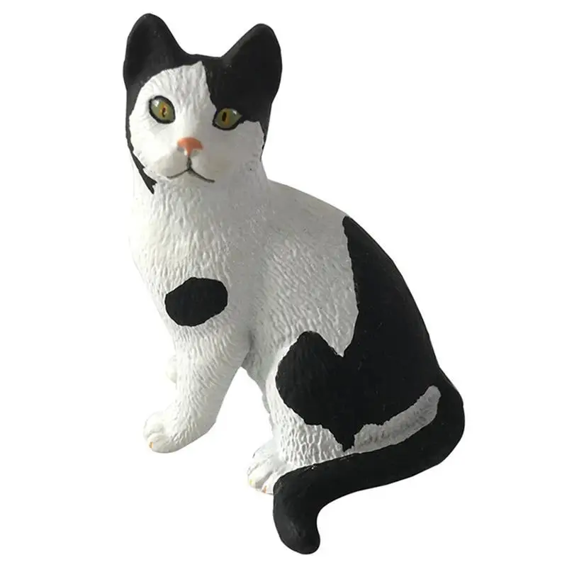 Новая имитация панды кошка миниатюрная сказочная фигурка животное модель