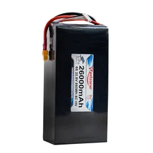 2017 New Arrival XT60 22.2V 22000mAh 6S 25C Lipo Battery for RC Drone
