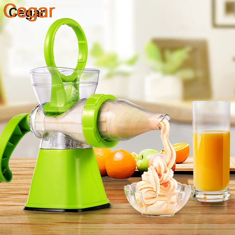 Cegar ice cream machine & slow juicer Fruit Vegetable Tools Plastic