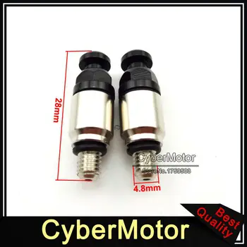 

Black 5x0.8mm Motorcycle Suspension Shock Front Fork Air Bleeder Valves For Mini Motocross Pit Trail Motor Dirt Bike