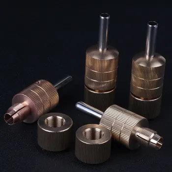 

2019 Tattoo Machine Handle 25MM Copper Self-locking Handle Tattoo Handle Tattoo Copper Self-locking Handle