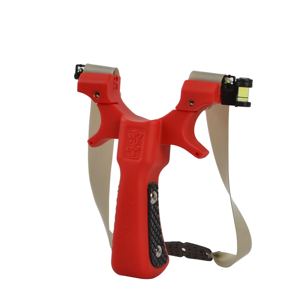 

High Quality Slingshot Flat Rubber Band Outdoor Shooting Powerful Hand-held Bow