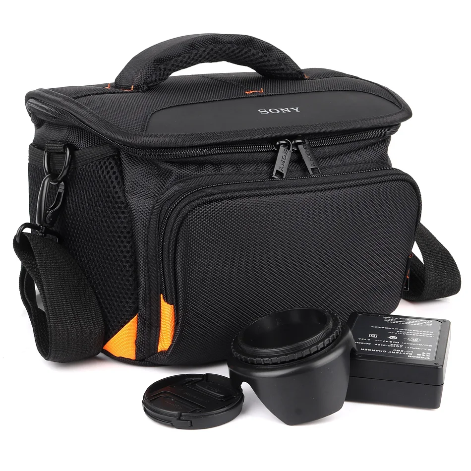 

DSLR Camera Bag Shoulder Case for Sony Alpha A7 Mark II III A7M3 A58 A57 A65 A6000 A900 A99 HX400V A3000 A3500 RX10 II III IV V