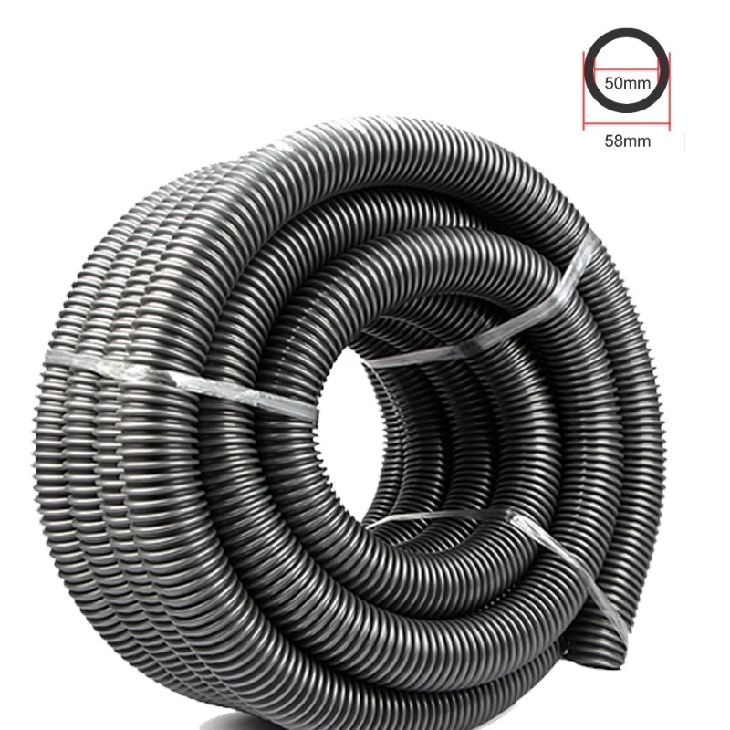 Manguera/tubería/tubo de rosca para aspiradora Industrial, interior de 50mm,4M de largo, máquina de absorción de agua, pajitas, piezas de de aspiradora| - AliExpress
