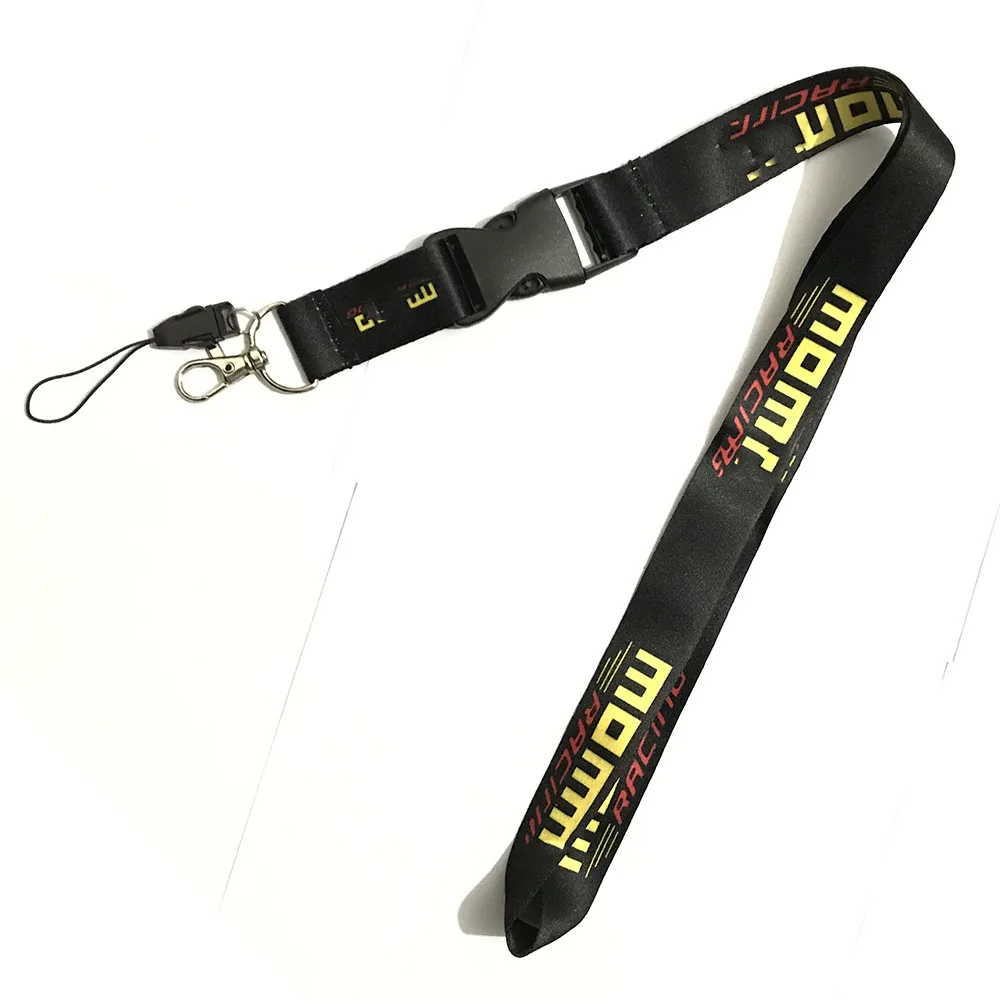 

JDM Racing Neck Strap Quick Release Motorcycle Cars Keychain Lanyard Cellphone JDM Refitting Racing Car Keychain ID Holder