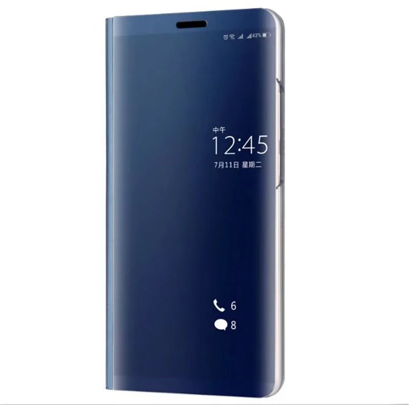 Для huawei Honor 7A Pro 7C Чехол-книжка с зеркальной подставкой, чехол для телефона s для huawei Honor 7C Pro, чехол, полный защитный чехол для Honor 7 A C