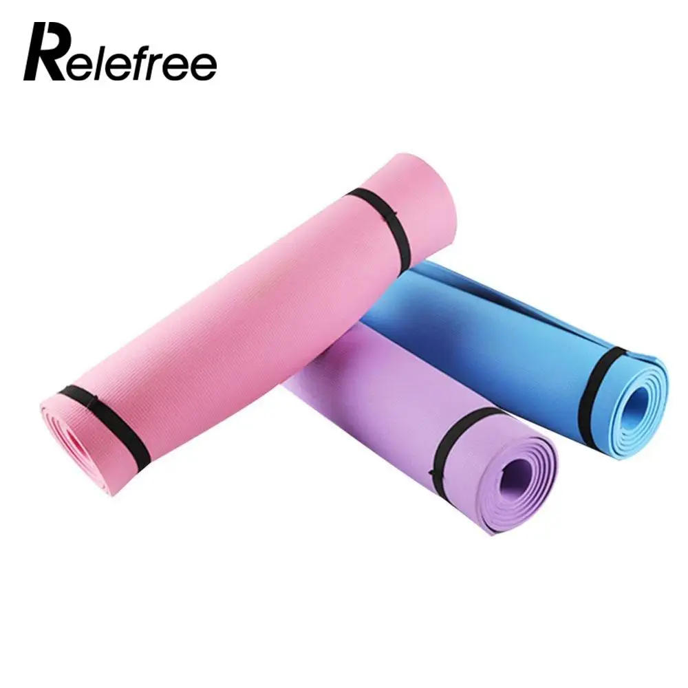 Buy Relefree 6mm Thick EVA Yoga Mat Exercise Pad Non