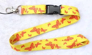 

Some designs about butterflies Lanyard cell phone neck strap key chain neck strap quantity favorably