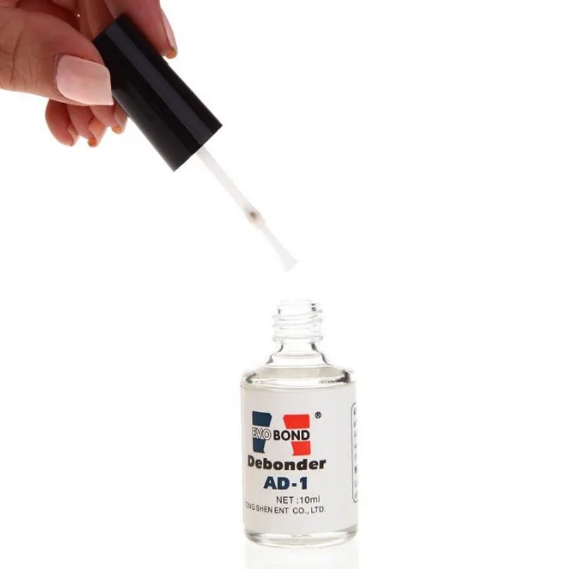 

High Quality Pro 10ml Individual False Eyelash Adhesive Glue Remover Liquid Debonder AD-1 Nail Glue Remover