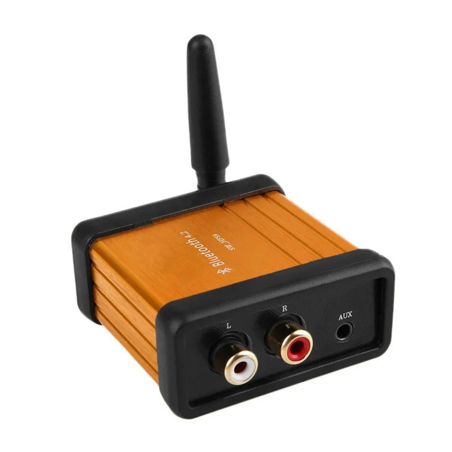 Мини Bluetooth 4 2 аудио приемник стерео блок Hi Fi адаптер APTX 3 5 мм/RCA выход цифровой