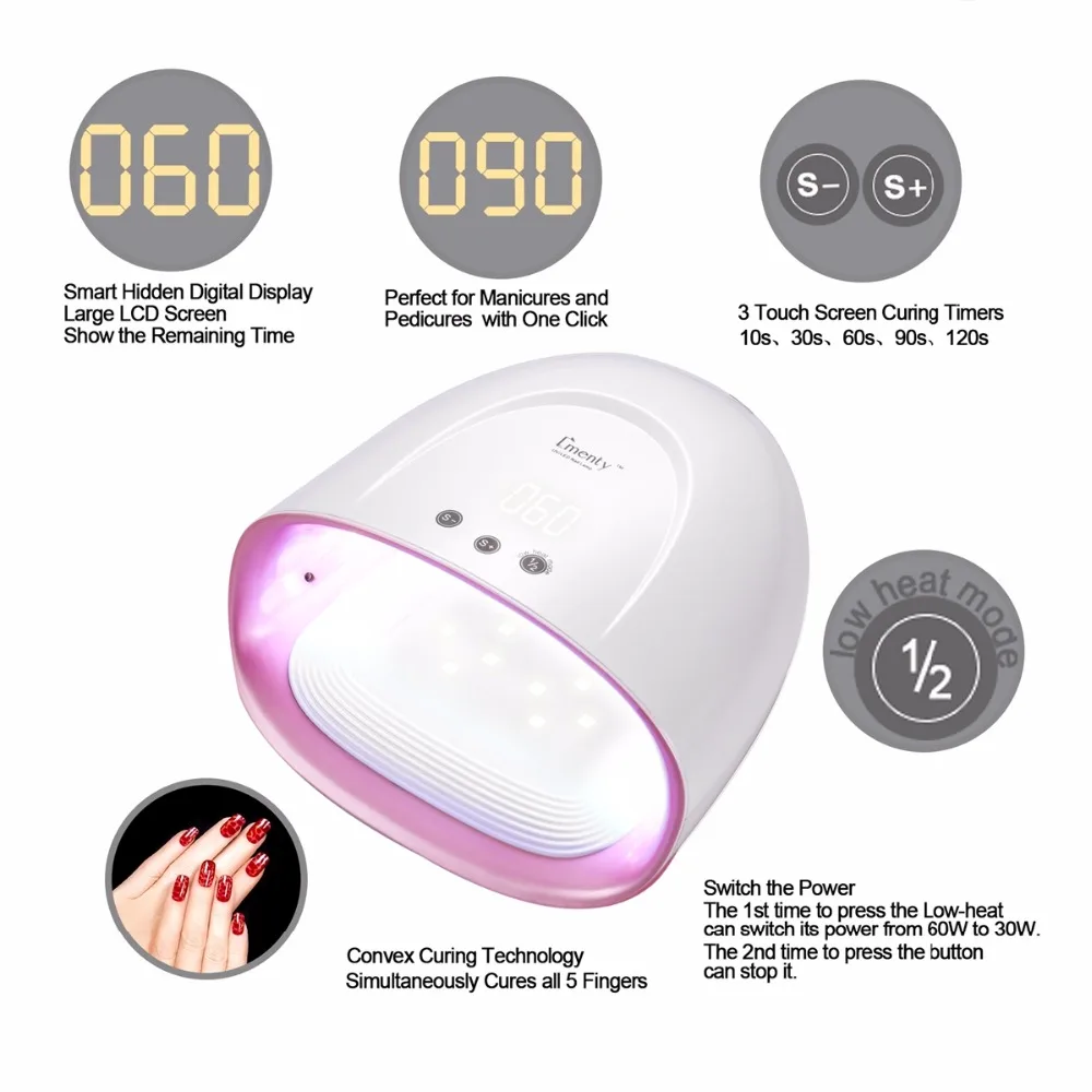 9002#-Ementy-60W-LED-UV-Nail-Lamp-for-Gel-Polish-With-5-Timer-Nail-Dryer-Lamp-with-Automatic-Sensor-for-Fingers-and-Toenails-E68-details (2)