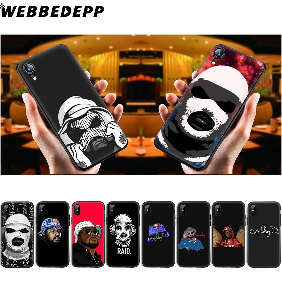 Мягкий силиконовый чехол WEBBEDEPP ScHoolboy Q для iPhone 11 Pro Xr Xs Max X или 10 8 7 6 6S Plus 5 |