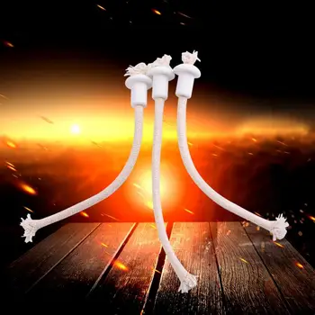 

Lamp Wicks Kerosene Wick 7Pcs Ceramic Holders Torch Wine Bottle Oil Candle Lamp Wick Fiber Glass Heat-Resistant