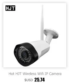 Hjt HD 720 P H.264 SD Card Беспроводной Wi-Fi IP Камера ИК Ночное Видение видеонаблюдения открытый сети P2P ONVIF удаленного просмотра