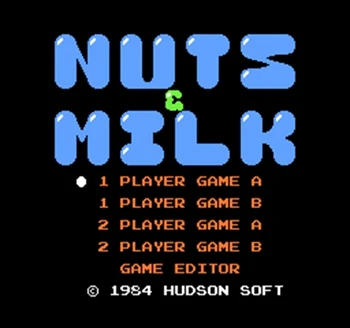 

Nuts & Milk Region Free 8 Bit Game Card For 72 Pin Video Game Player
